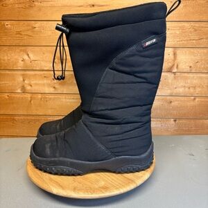 Baffin Womens Winter Snow Boots With Removable Liner Black Sz 9 Extreme Cold GUC